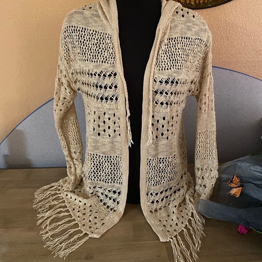 It’s Our Time Crochet Fringed XL cover